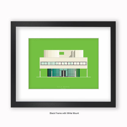 Villa Savoye - Poissy - Mounted & Framed Art print