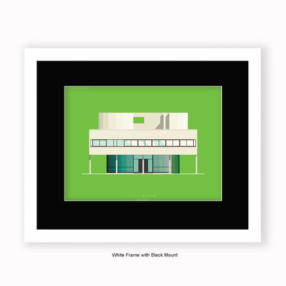 Villa Savoye - Poissy - Mounted & Framed Art print