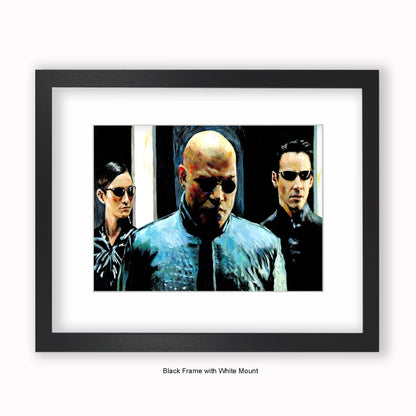 Matrix - Trio - Mounted & Framed Art Print