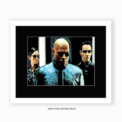 Matrix - Trio - Mounted & Framed Art Print