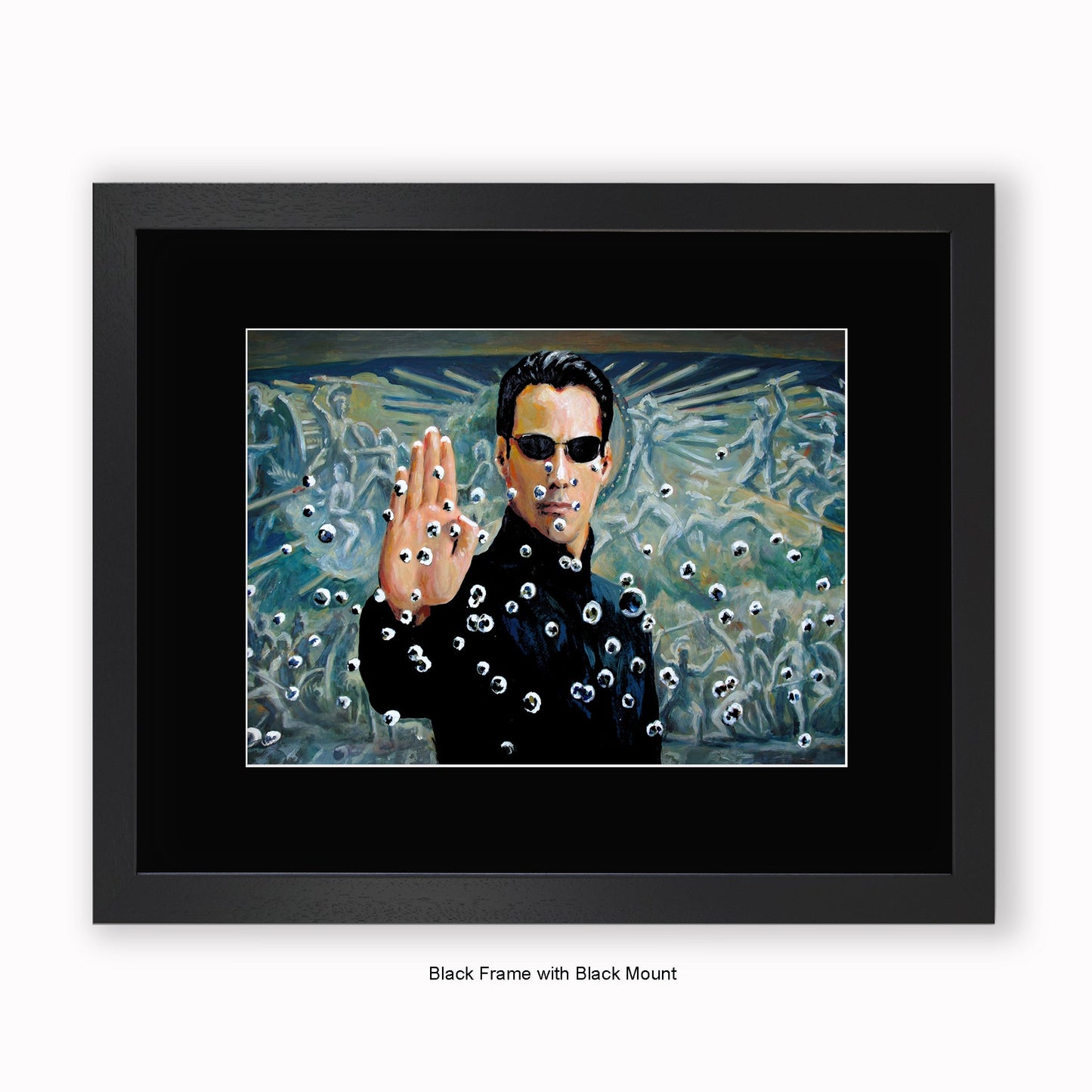 Matrix - Neo - Mounted & Framed Art Print