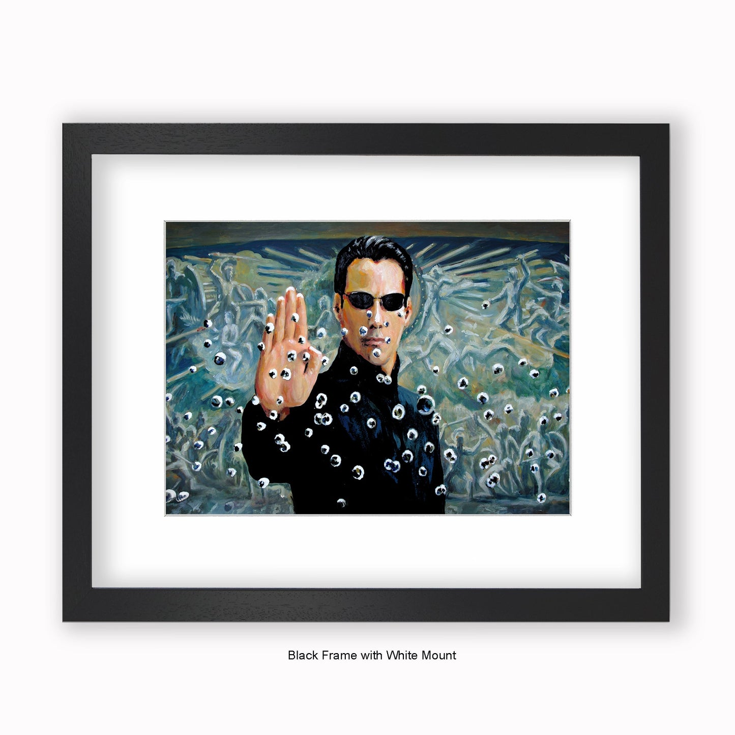 Matrix - Neo - Mounted & Framed Art Print
