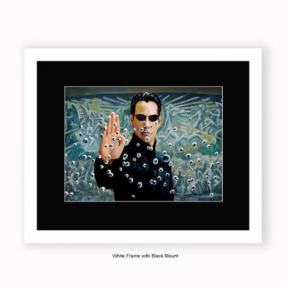 Matrix - Neo - Mounted & Framed Art Print
