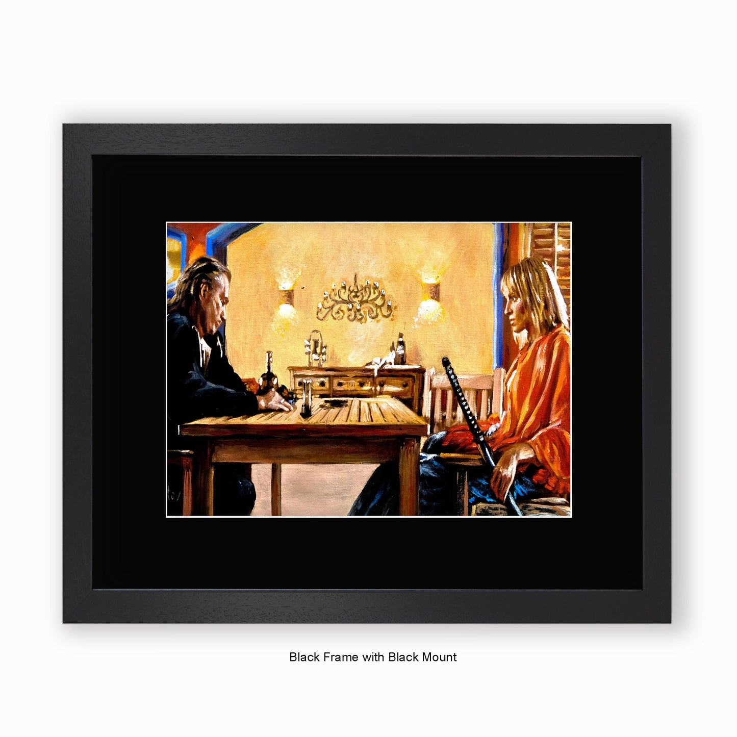 Kill Bill - Kiddo - Mounted & Framed Art Print