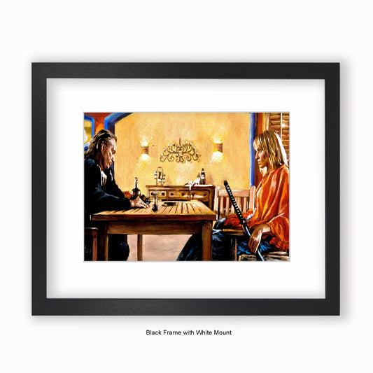 Kill Bill - Kiddo - Mounted & Framed Art Print