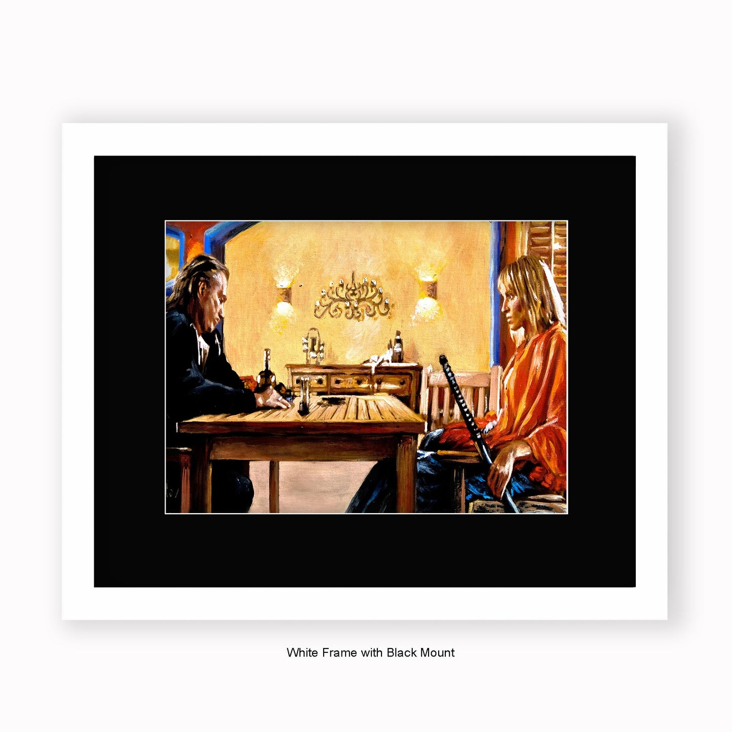 Kill Bill - Kiddo - Mounted & Framed Art Print