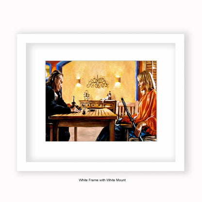 Kill Bill - Kiddo - Mounted & Framed Art Print