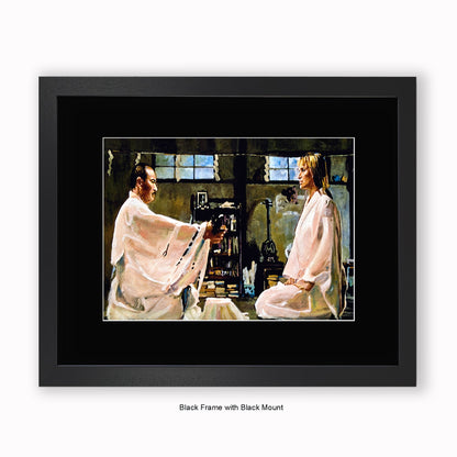 Kill Bill - Hanzo - Mounted & Framed Art Print