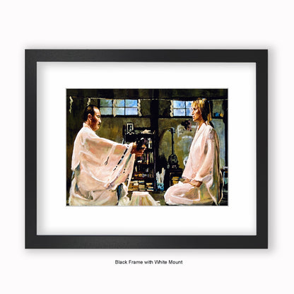 Kill Bill - Hanzo - Mounted & Framed Art Print