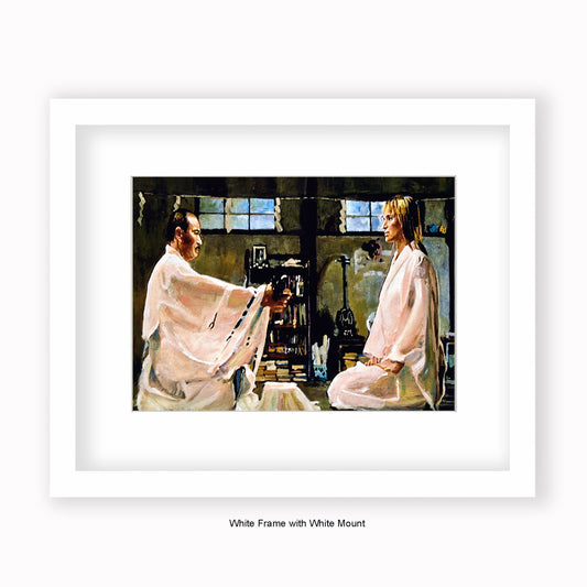 Kill Bill - Hanzo - Mounted & Framed Art Print