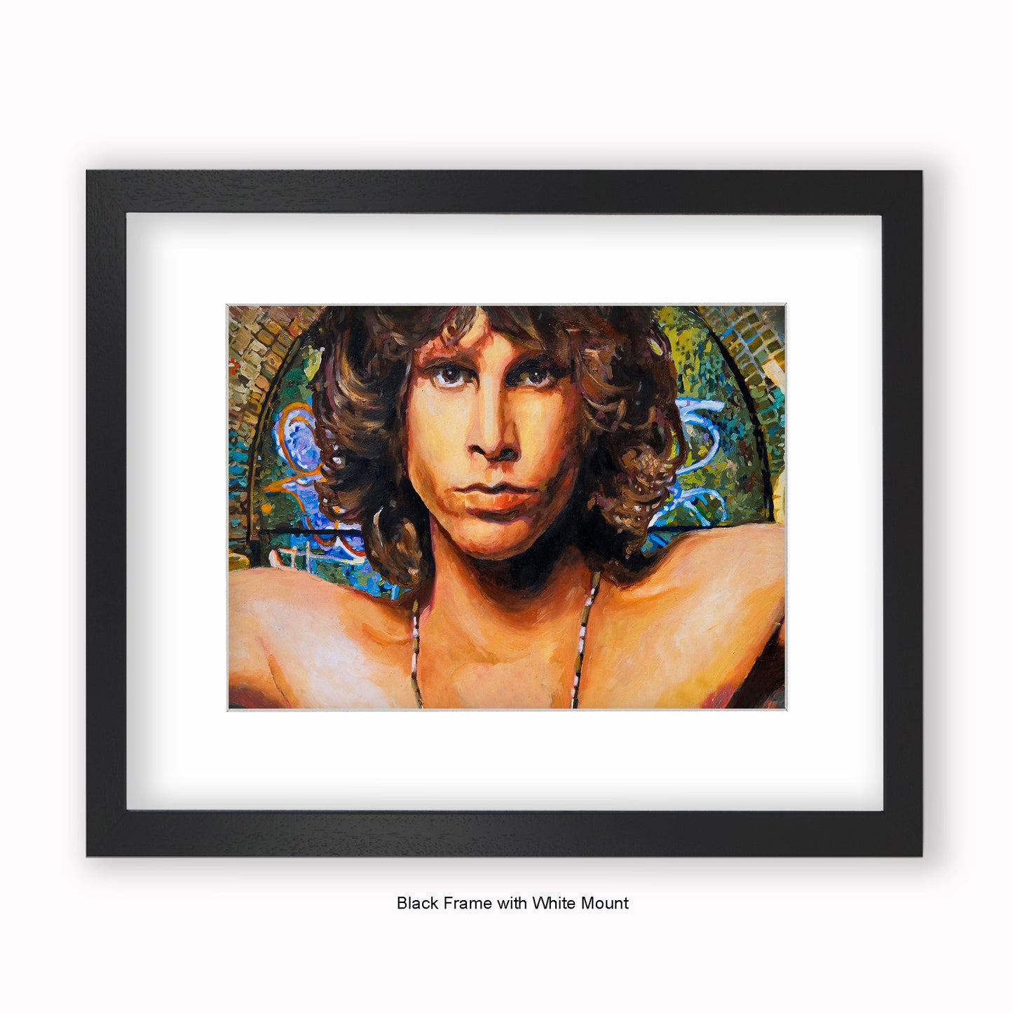 Jim Morrison - Mounted & Framed Art Print