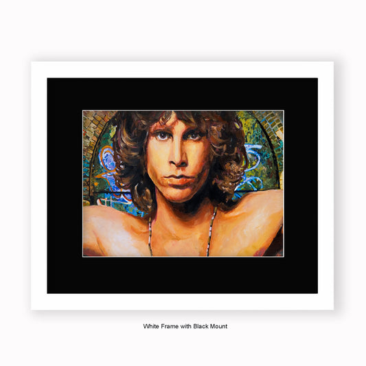 Jim Morrison - Mounted & Framed Art Print