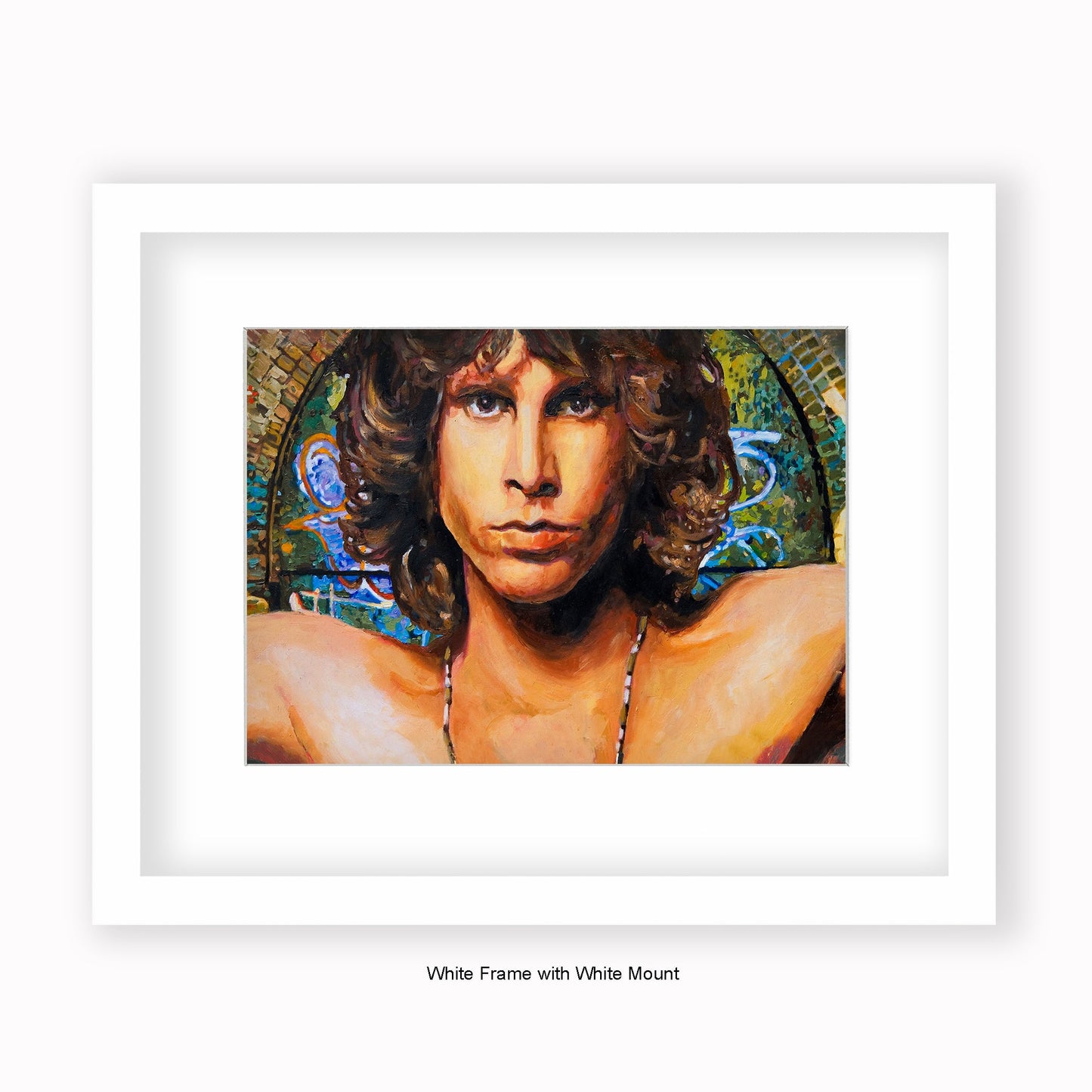 Jim Morrison - Mounted & Framed Art Print