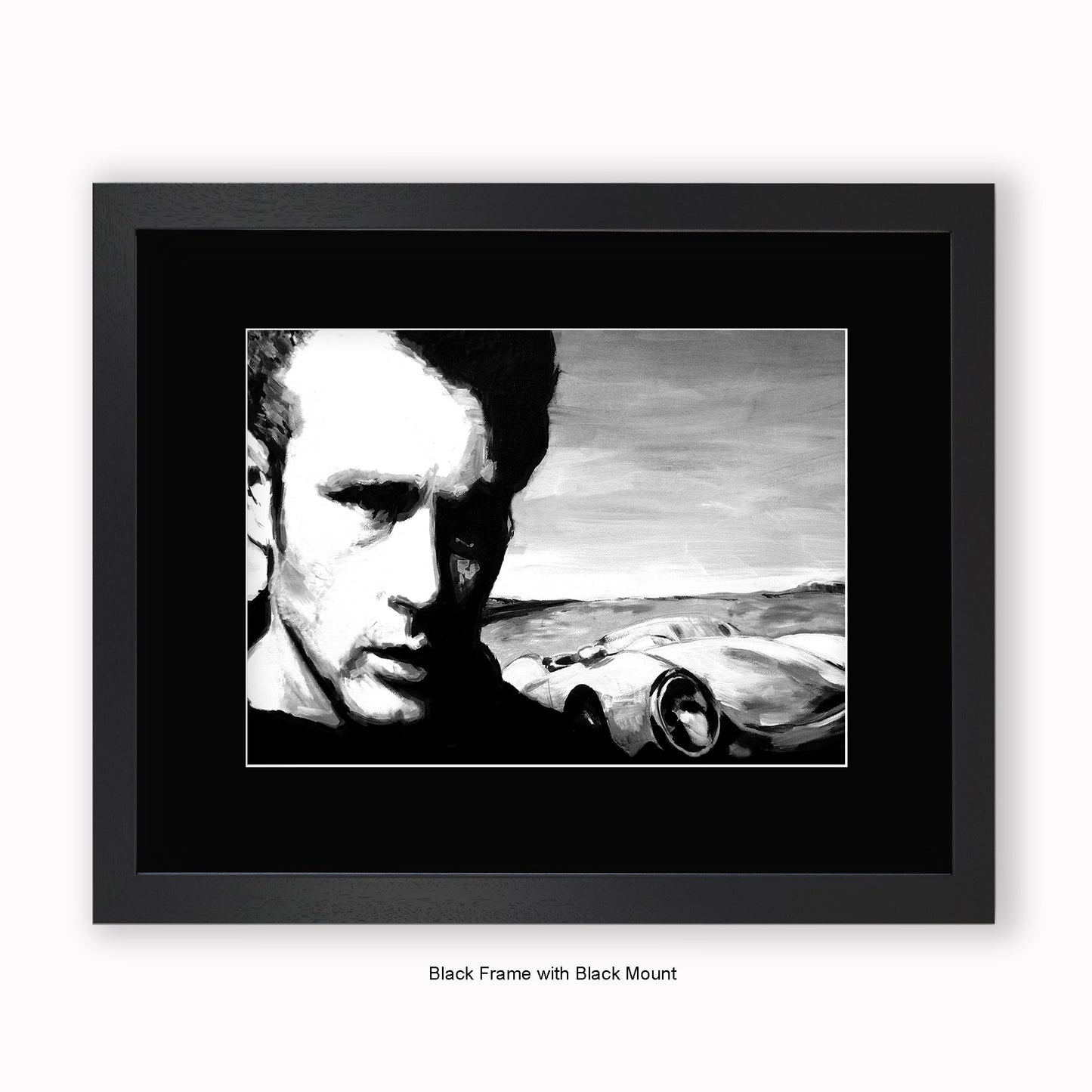 James Dean - Mounted & Framed Art Print