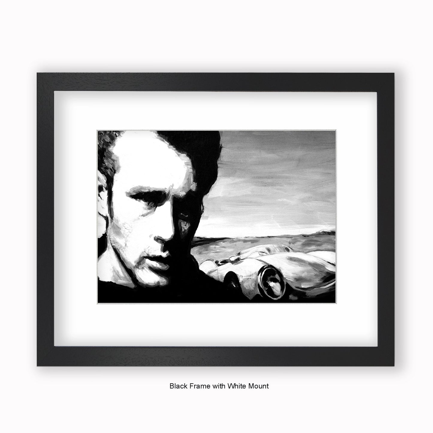 James Dean - Mounted & Framed Art Print
