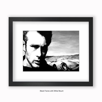 James Dean - Mounted & Framed Art Print