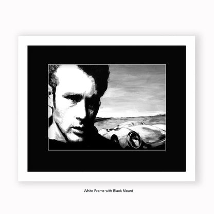 James Dean - Mounted & Framed Art Print