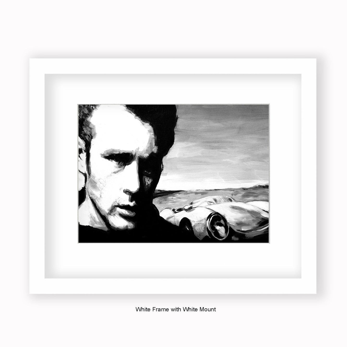 James Dean - Mounted & Framed Art Print