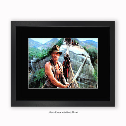 Indiana Jones - Sword - Mounted & Framed Art Print