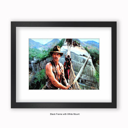 Indiana Jones - Sword - Mounted & Framed Art Print