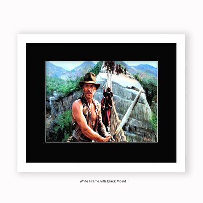 Indiana Jones - Sword - Mounted & Framed Art Print