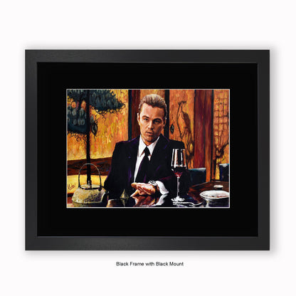 Inception - Leonardo Di Caprio - Mounted & Framed Art Print