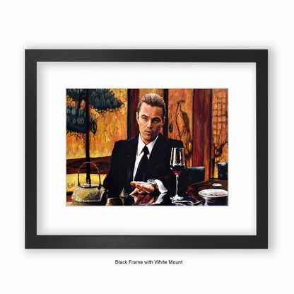 Inception - Leonardo Di Caprio - Mounted & Framed Art Print