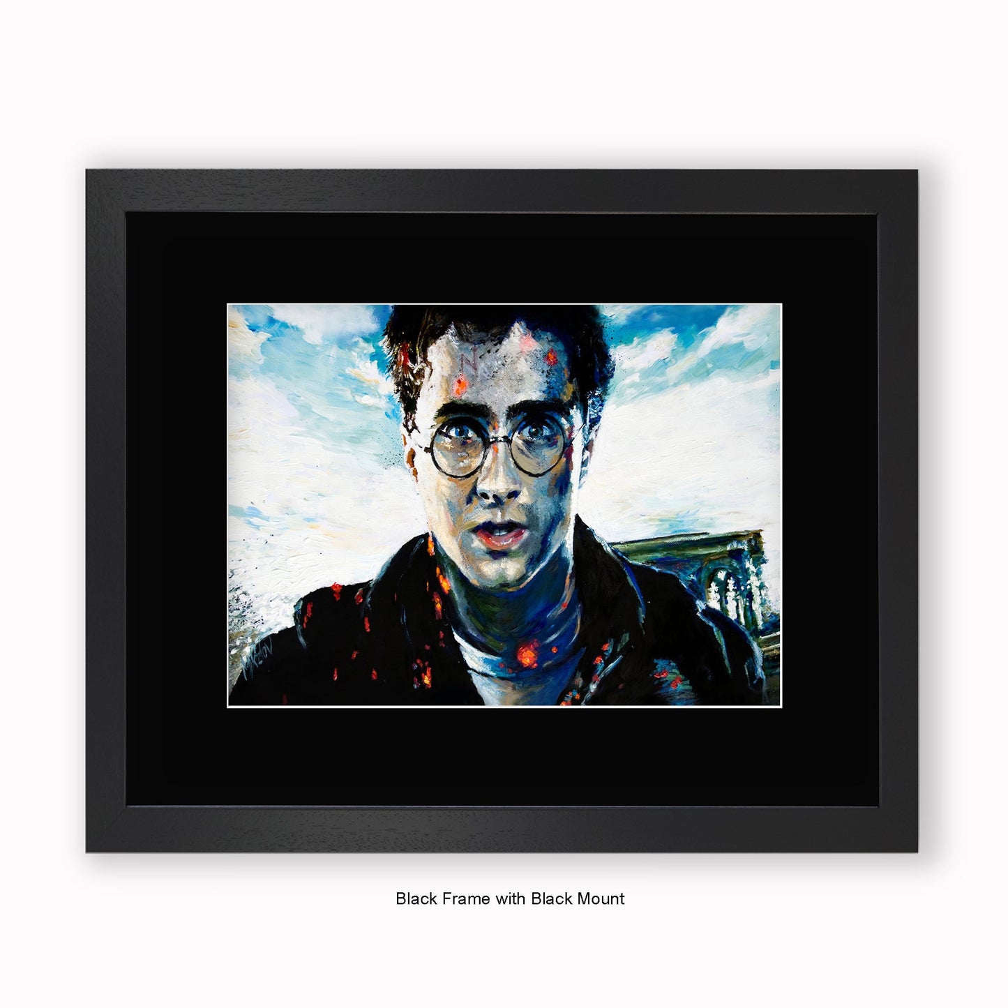 Harry Potter- Mounted & Framed Art Print