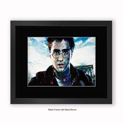 Harry Potter- Mounted & Framed Art Print