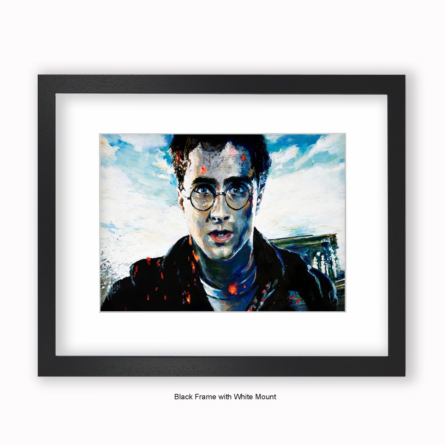 Harry Potter- Mounted & Framed Art Print