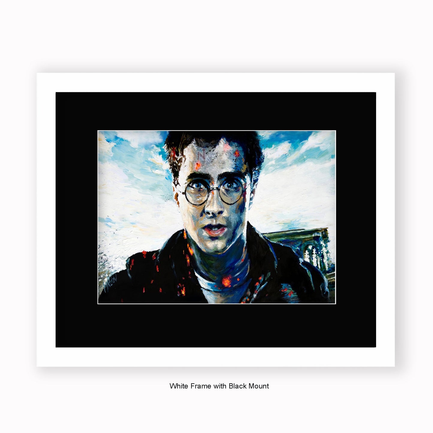 Harry Potter- Mounted & Framed Art Print