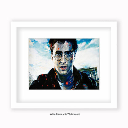 Harry Potter- Mounted & Framed Art Print