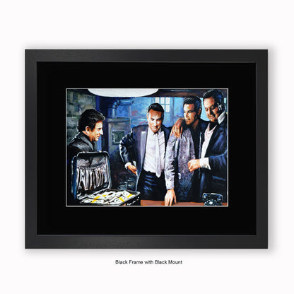 Goodfellas - Suitcase - Mounted & Framed Art Print
