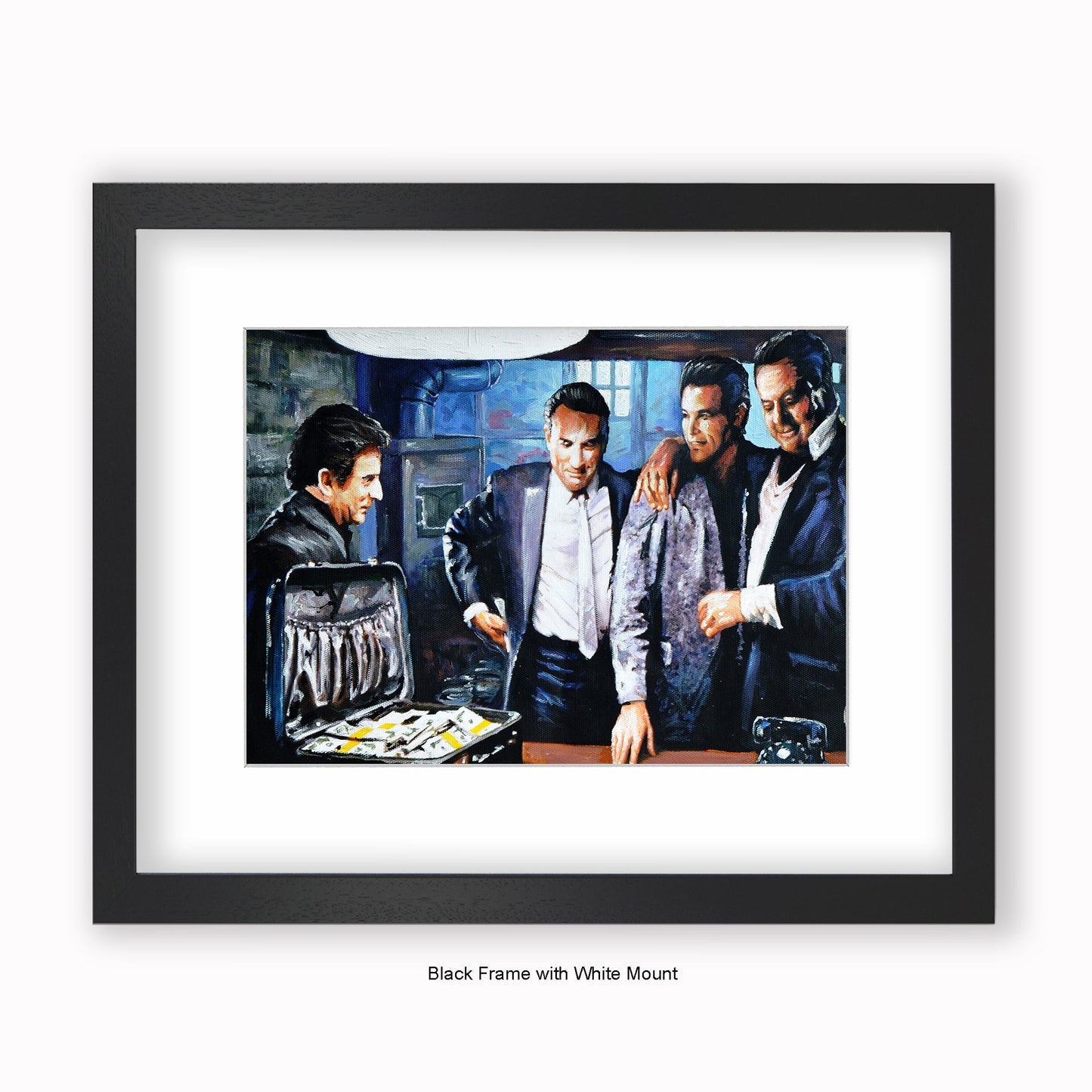 Goodfellas - Suitcase - Mounted & Framed Art Print