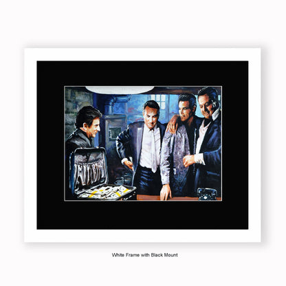 Goodfellas - Suitcase - Mounted & Framed Art Print