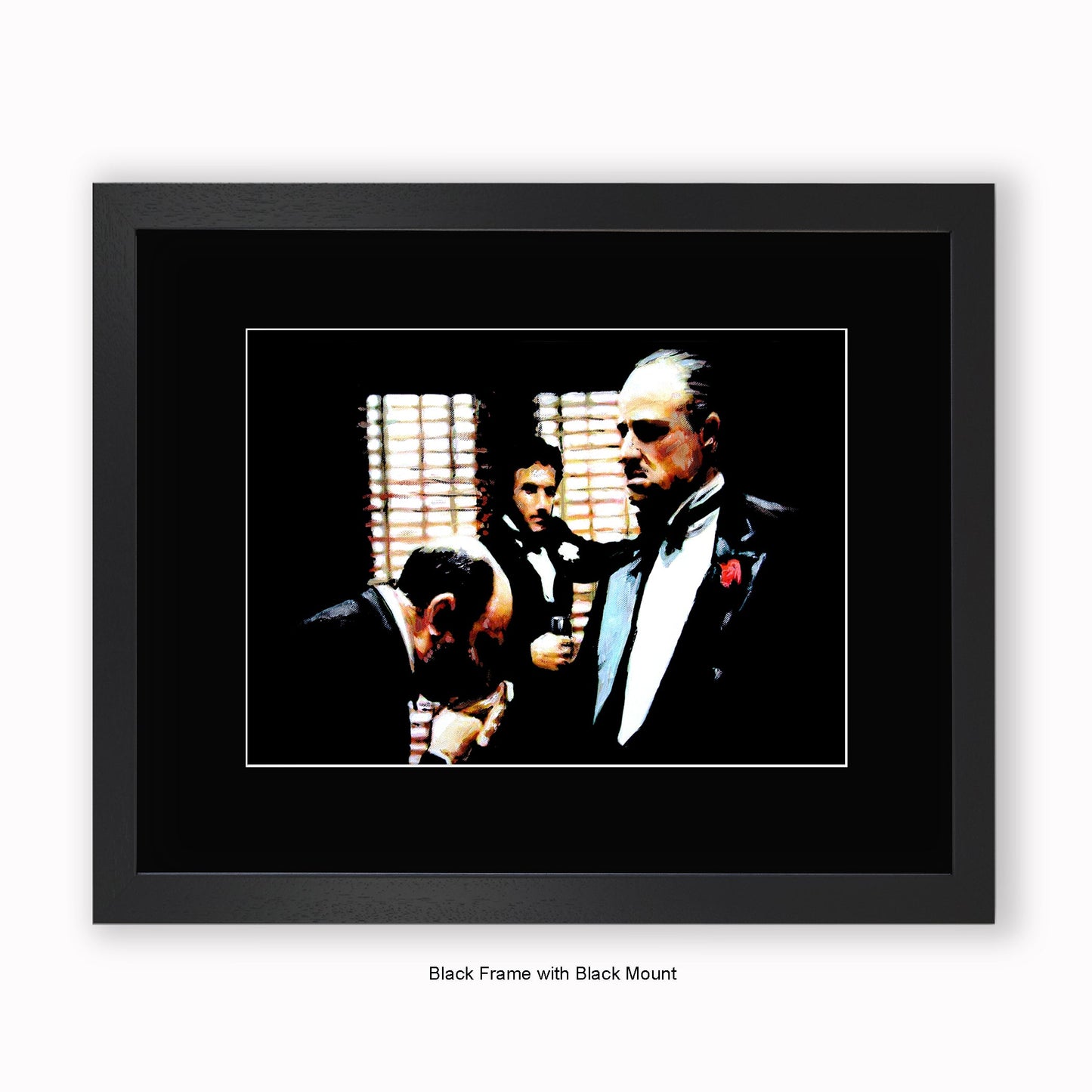 Godfather - Kiss - Mounted & Framed Art Print