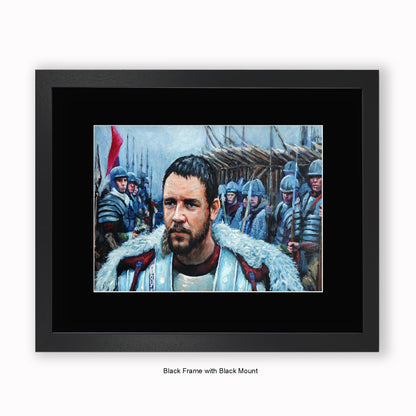 Gladiator - Army - Mounted & Framed Art Print