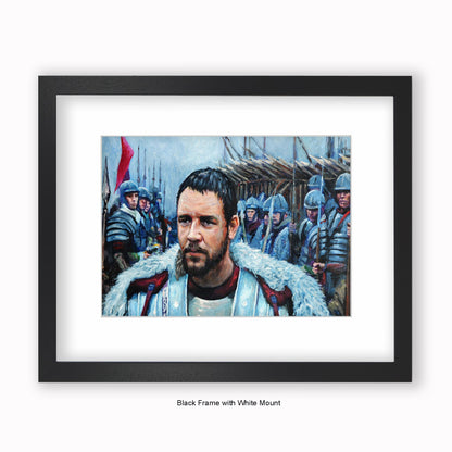 Gladiator - Army - Mounted & Framed Art Print