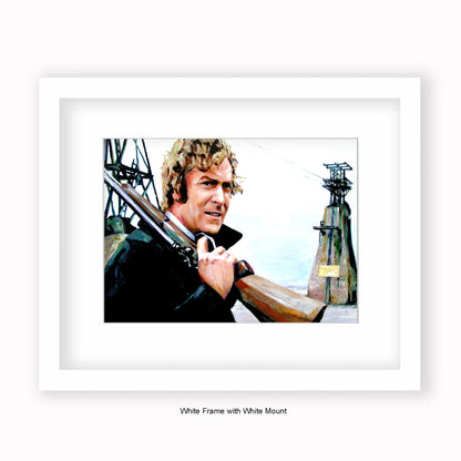 Get Carter - Gun - Mounted & Framed Art Print