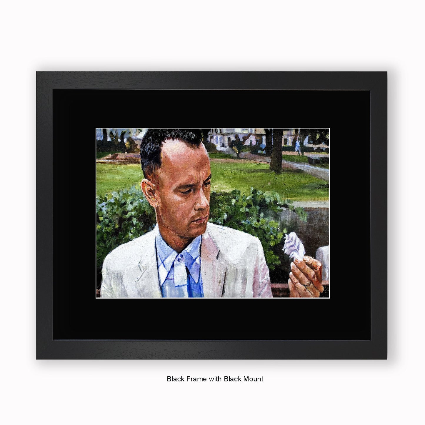 Forrest Gump - Bench - Mounted & Framed Art Print
