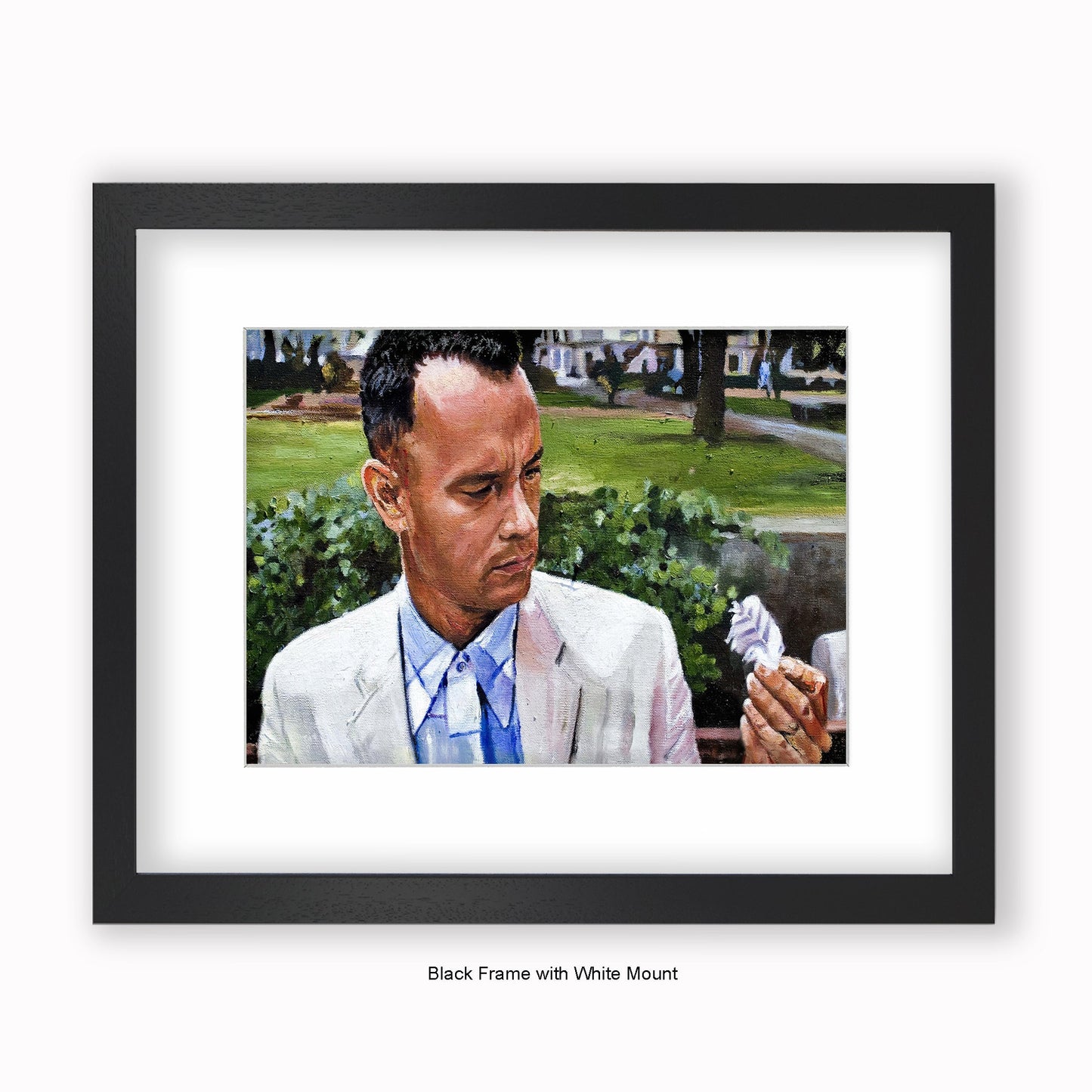 Forrest Gump - Bench - Mounted & Framed Art Print