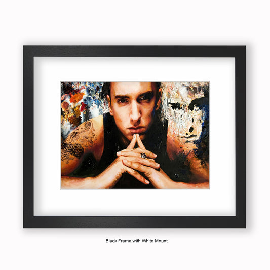 Eminem - Mounted & Framed Art Print
