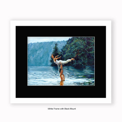 Dirty Dancing - Lake - Mounted & Framed Art Print