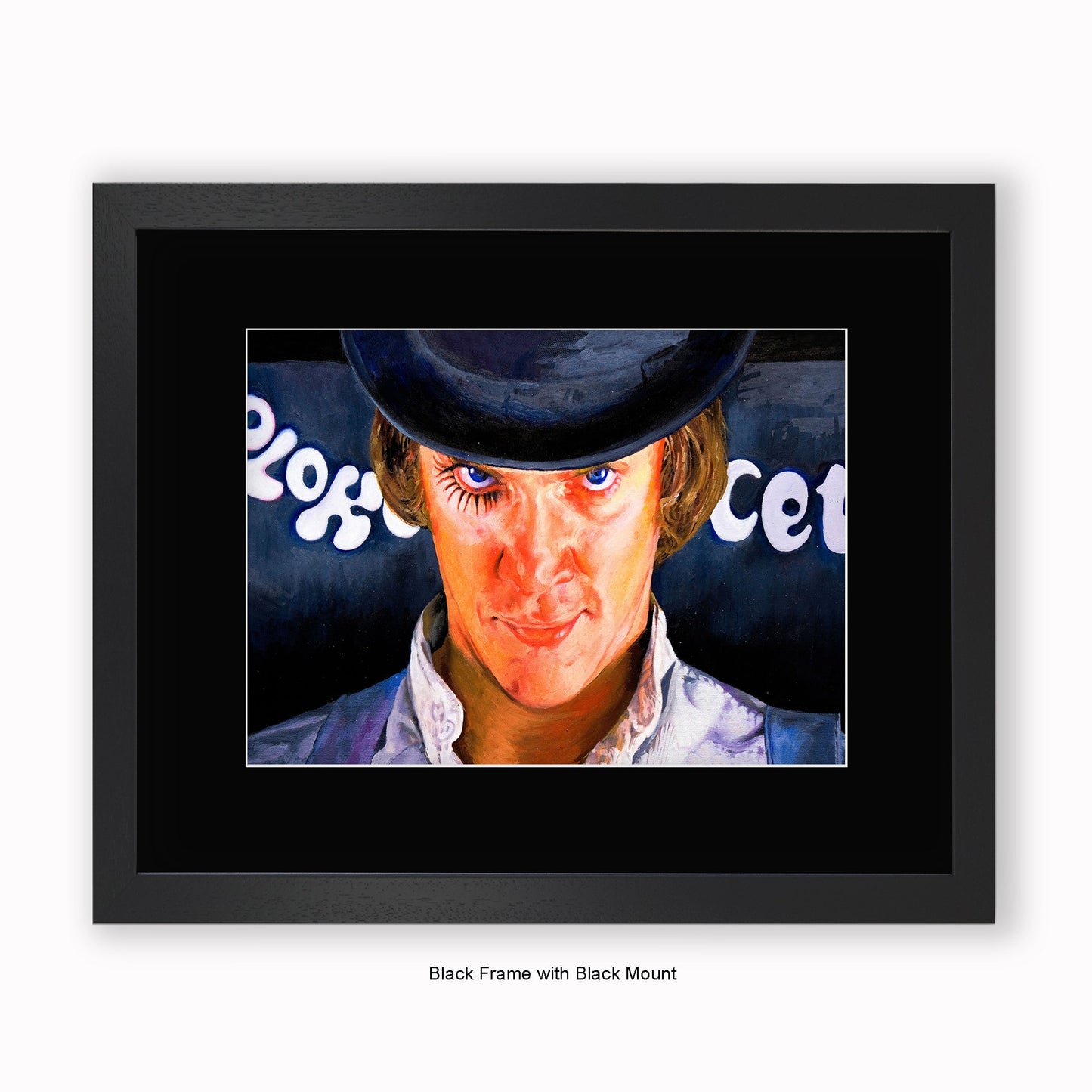 Clockwork orange - Alex - Mounted & Framed Art Print