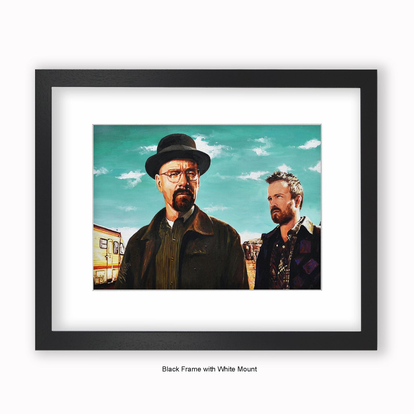 Breaking Bad - Mounted & Framed Art Print
