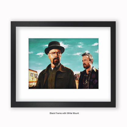Breaking Bad - Mounted & Framed Art Print