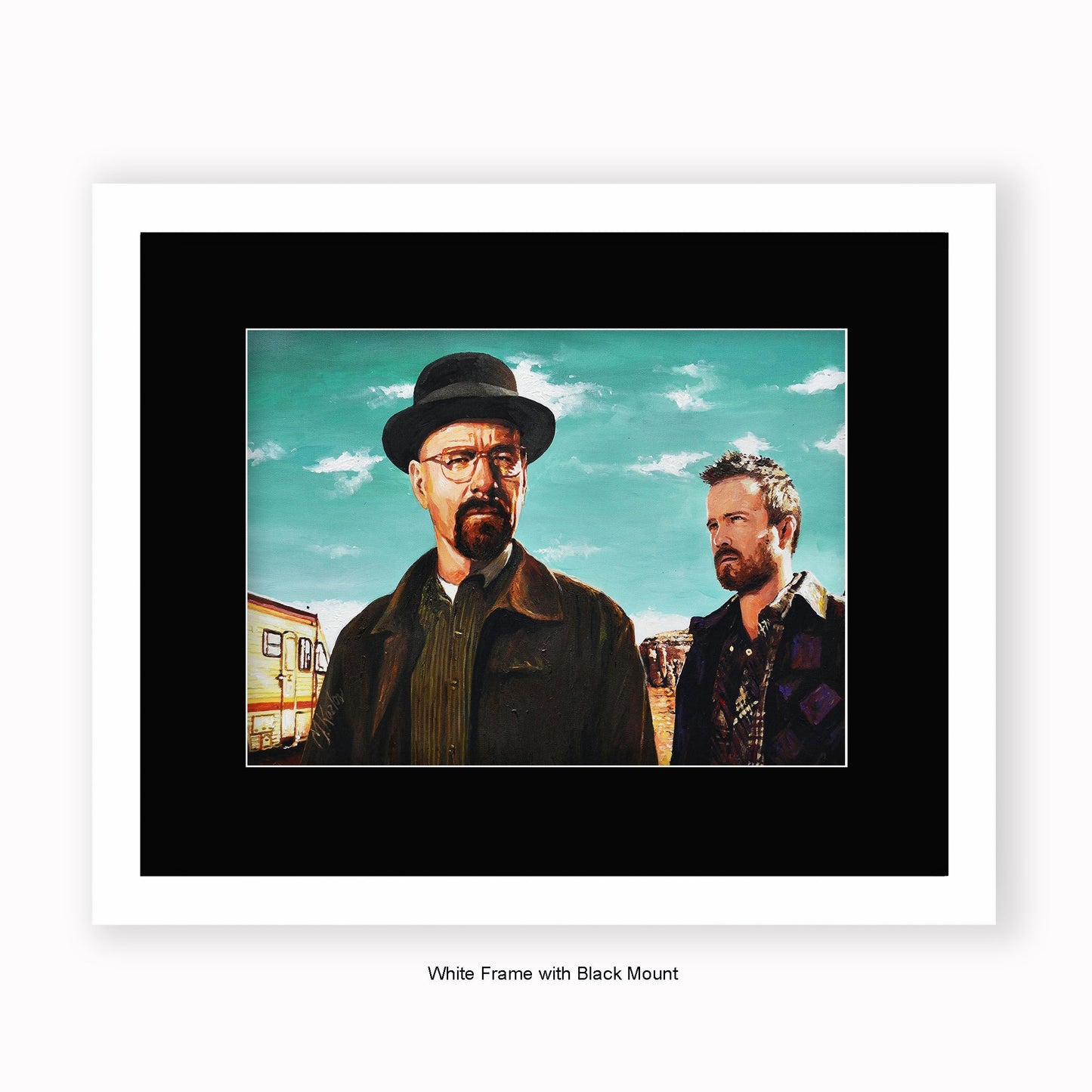 Breaking Bad - Mounted & Framed Art Print