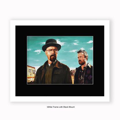 Breaking Bad - Mounted & Framed Art Print