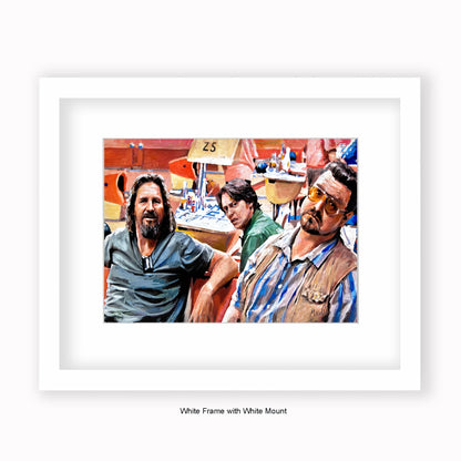 Big Lebowski - Mounted & Framed Art Print