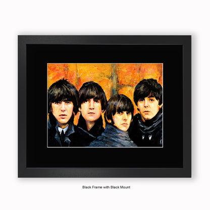 Beatles - Mounted & Framed Art Print